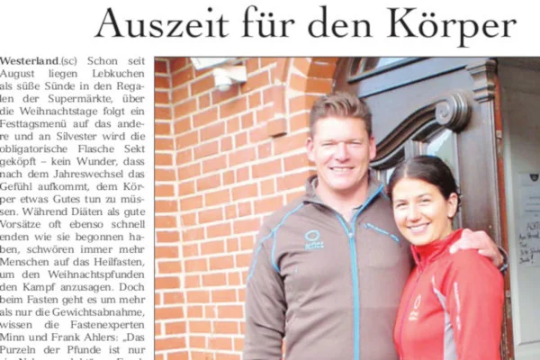 Auszeit für den Körper